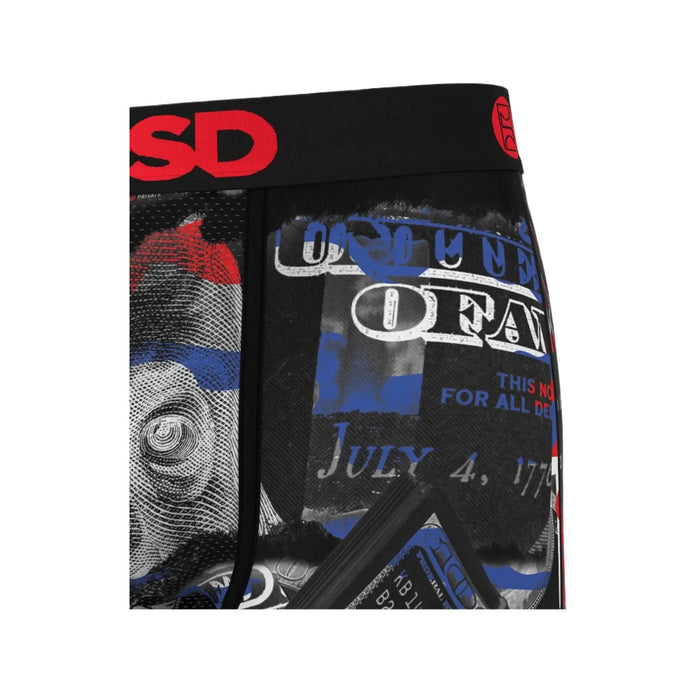 PSD Men's Multicolor United Benji Boxer Briefs Extra Large Underwear - 424180050-MUL-XL