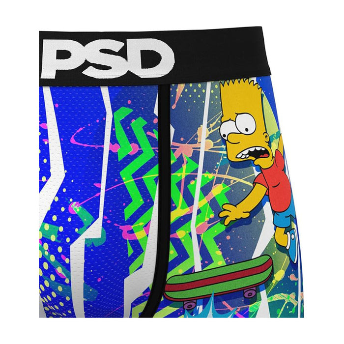 PSD Men's Multicolor Bart Vibes Boxer Briefs Large Underwear - 125180146-MUL-L