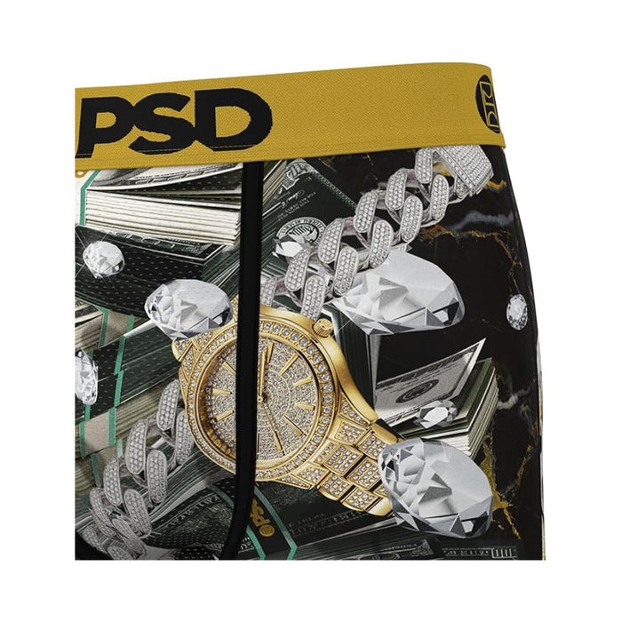 PSD Men's Multicolor Icy Benjis Boxer Briefs Medium Underwear - 125180062-MUL-M