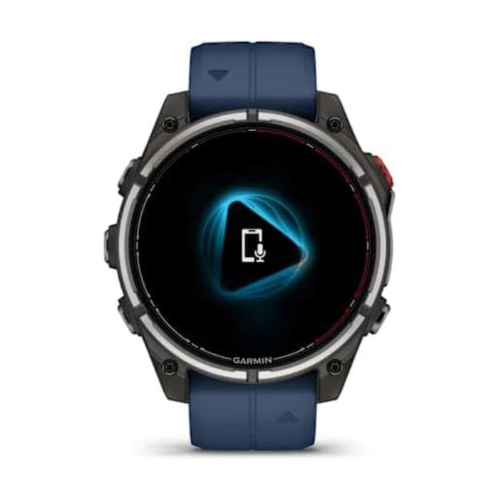 Garmin Quatix® 8 Pro – 47MM Unisex Blue Band AMOLED Display InReach® Technology For Satellite And LTE Connectivity Ultimate Nautical Smartwatch - 010-03198-50