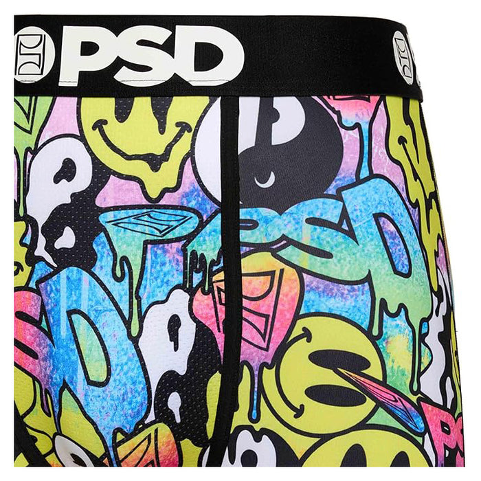 PSD Men's Multicolor Face Melter Boxer Briefs Extra Large Underwear - 124180029-MUL-XL