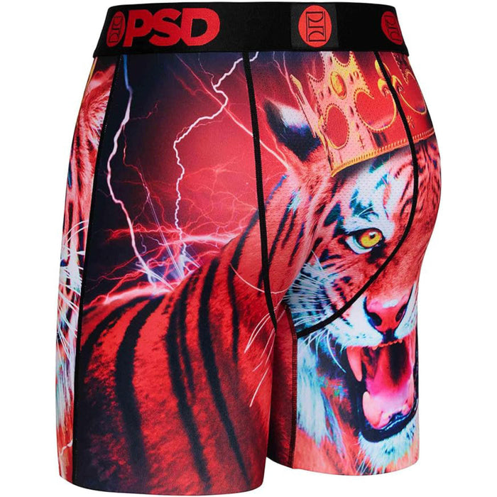 PSD Men's Multicolor Red King Boxer Briefs Underwear - 124180017-MUL