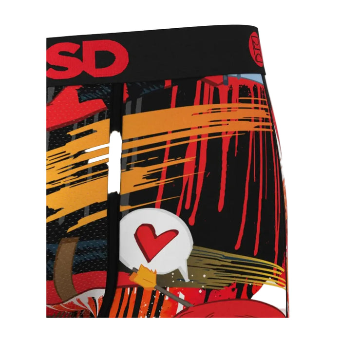 PSD Men's Multicolor Deadpool Drip Boxer Briefs Large Underwear - 425180117-MUL-L