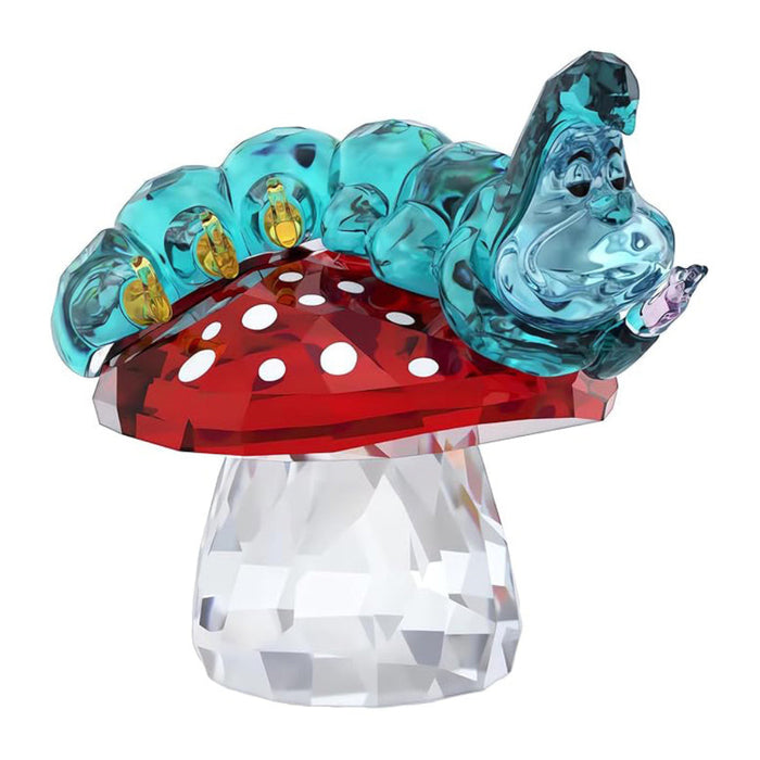 Swarovski Multicolor Crystal Alice In Wonderland Caterpillar for Home Decor - 5670225