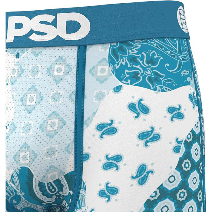 PSD Men's Multicolor Bandana Cool Boxer Briefs Large Underwear - 224180055-MUL-L