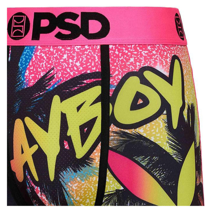 PSD Men's Multicolor Playboy Beach Club Boxer Briefs Medium Underwear - 124180093-MUL-M