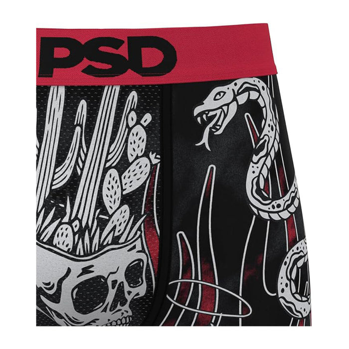 PSD Men's Multicolor Cowboy Print Boxer Briefs Extra Large Underwear - 125180222-MUL-XL