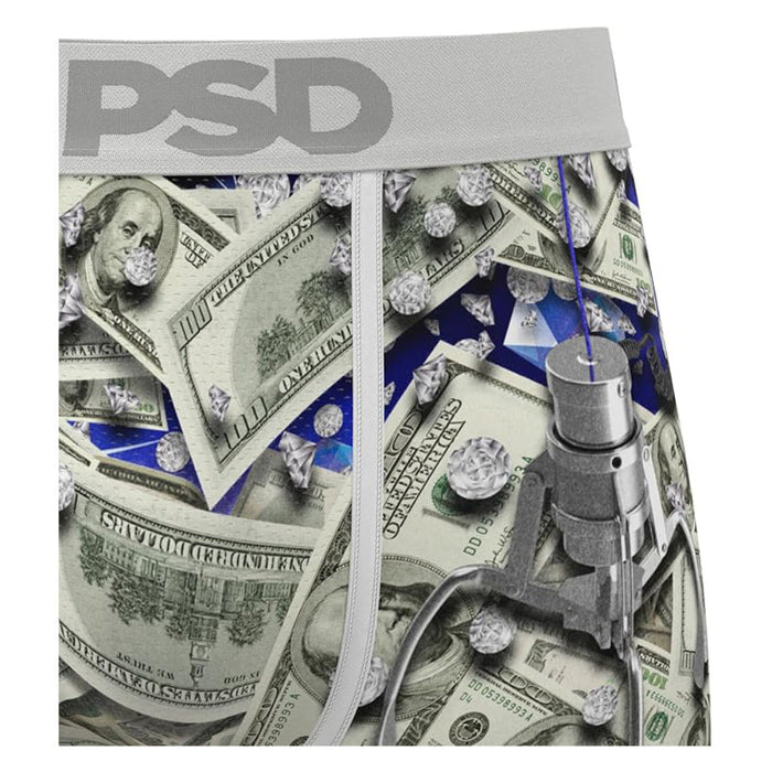 PSD Men's Multicolor Money Grab Boxer Briefs Extra Large Underwear - 425180032-MUL-XL