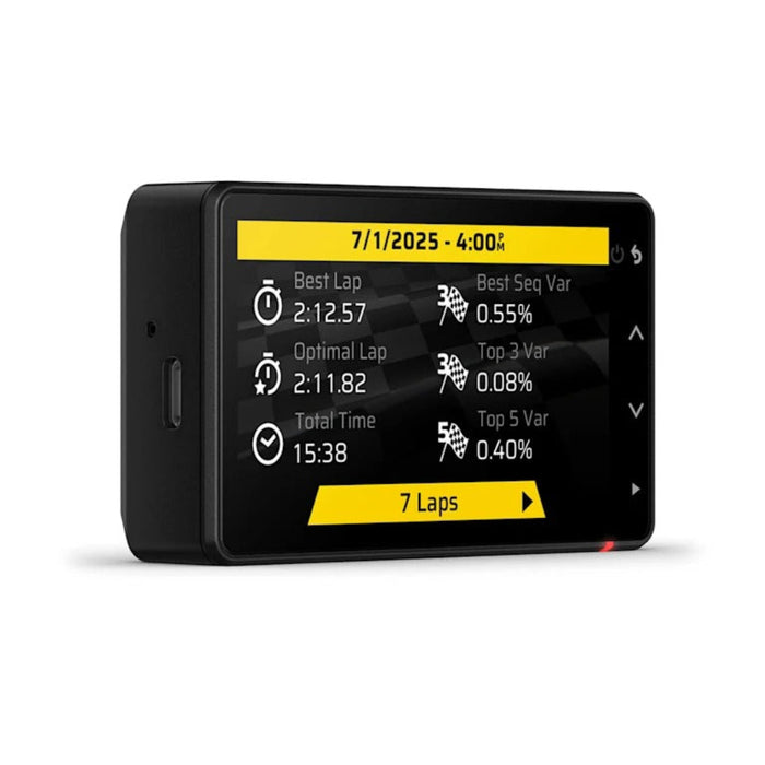 Garmin Unisex Black On-Track Coaching True Optimal Lap Technology Detailed Performance Data Leaderboards Motorsports High-Performance Driving Catalyst™ 2 Racetrack Driving Performance Optimizer - 010-03924-00