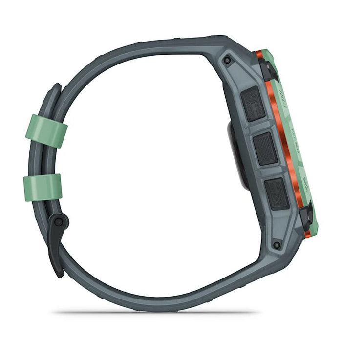 Garmin Instinct® 3 50mm Unisex Neo Tropic/Twilight AMOLED Display Metal-Reinforced Bezel Built-in Flashlight Up To 18 Days Of Battery Life Rugged Outdoor GPS Smartwatch - 010-03020-01