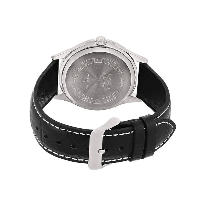 Casio Men's Black dial Black Band Digital Quartz Watch - MTP-1381L-1AVDF