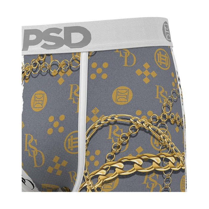 PSD Men's Multicolor Lux 38 Micro Mesh Boxer Briefs Small Underwear - 125180136-MUL-S