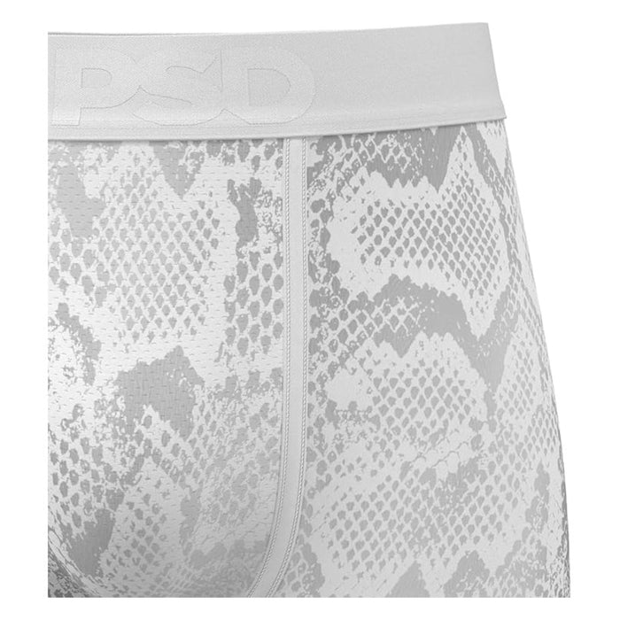 PSD Men's Multicolor Silver Snake Boxer Briefs Large Underwear - 425180131-MUL-L