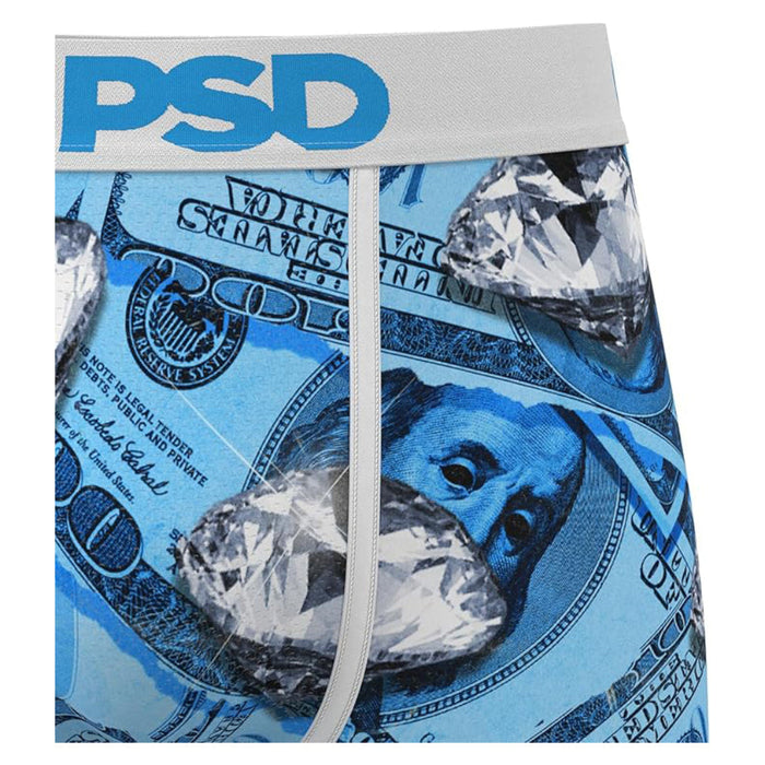 PSD Men's Multicolor Blue Fortune Boxer Briefs Medium Underwear - 425180029-MUL-M