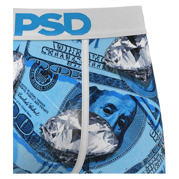 PSD Men's Multicolor Blue Fortune Boxer Briefs Small Underwear - 425180029-MUL-S