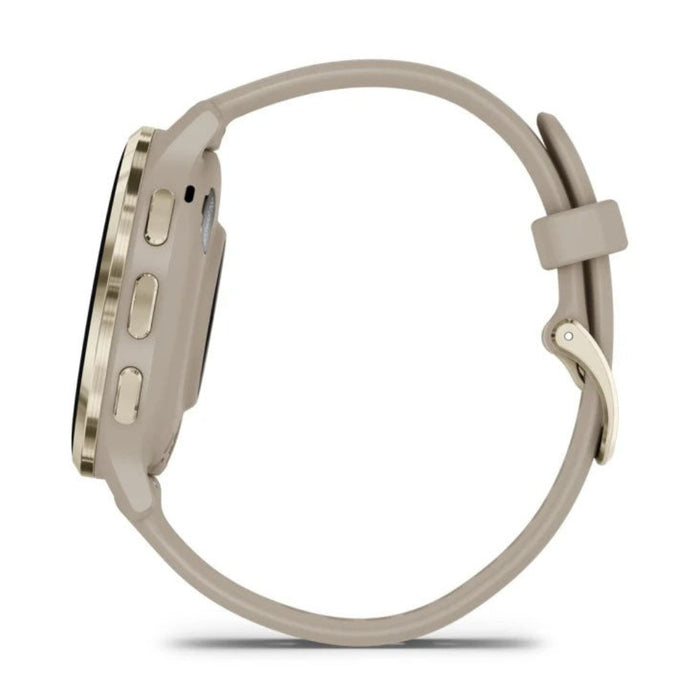 Garmin Venu 3S French Gray AMOLED Display Advanced Health and Fitness Features Up to 10 Days of Battery GPS Smartwatch - 010-02785-02