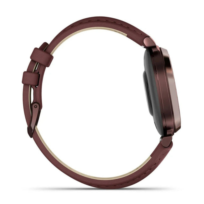 Garmin Lily 2 Women's Mulberry Metal Hidden Display Patterned Lens Up To 5 Days Battery Life Small And Stylish Smartwatch - 010-02839-03