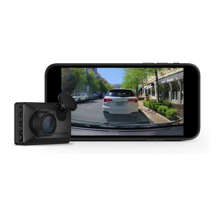 Garmin Dash Cam™ X110 Unisex Black Compact 1080p HD Dash Camera With A 140-degree Field Of View Built In Clarity™ Polarizer Voice Controlled GPS 2.4-Inch Display Automatic Recording - 010-02900-00