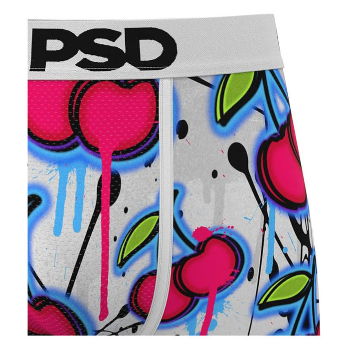 PSD Men's Multicolor Cherry Mural Boxer Briefs Extra Large Underwear - 425180064-MUL-XL