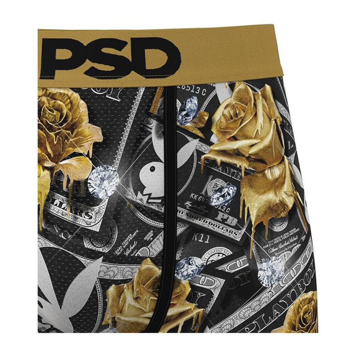 PSD Men's Multicolor Playboy 100 Roses Boxer Briefs XX-Large Underwear - 325180006-MUL-XXL