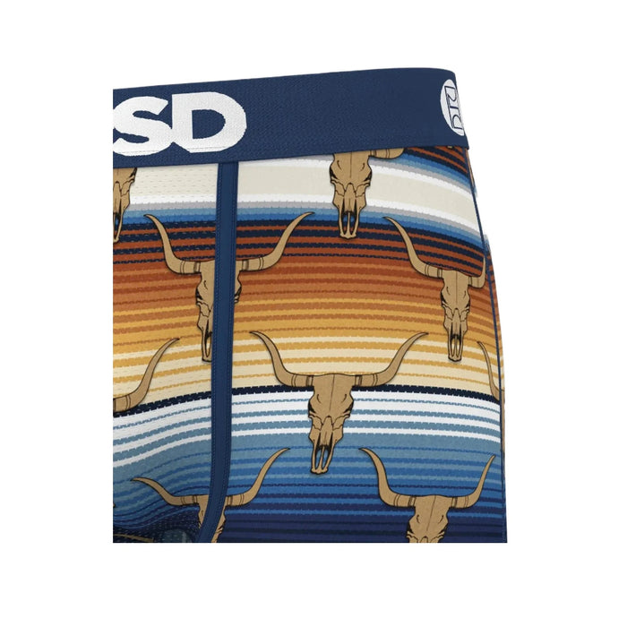 PSD Men's Multicolor Longhorns Boxer Briefs Medium Underwear - 125180221-MUL-M