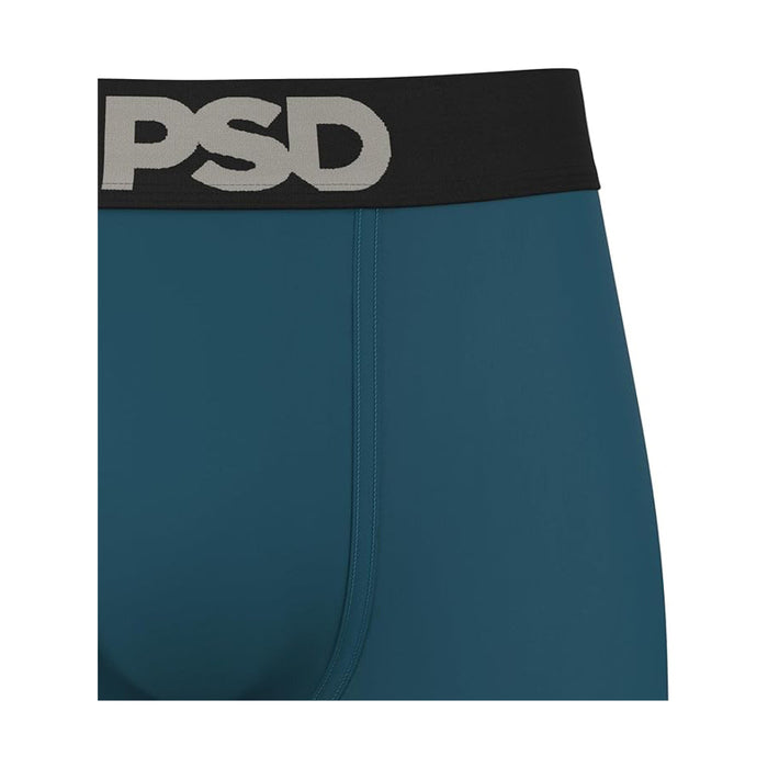 PSD Men's Teal Solid Luxe Modal Boxer Briefs XX-Large Underwear - 125180249-TEL-XXL