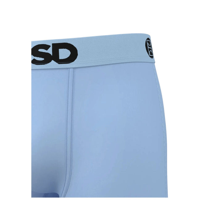 PSD Men's Light Blue Solid Cotton Boxer Briefs Extra Large Underwear - 125180002-LTB-XL