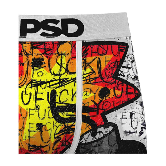PSD Men's Multicolor F Bomb Boxer Briefs Small Underwear - 125180098-MUL-S