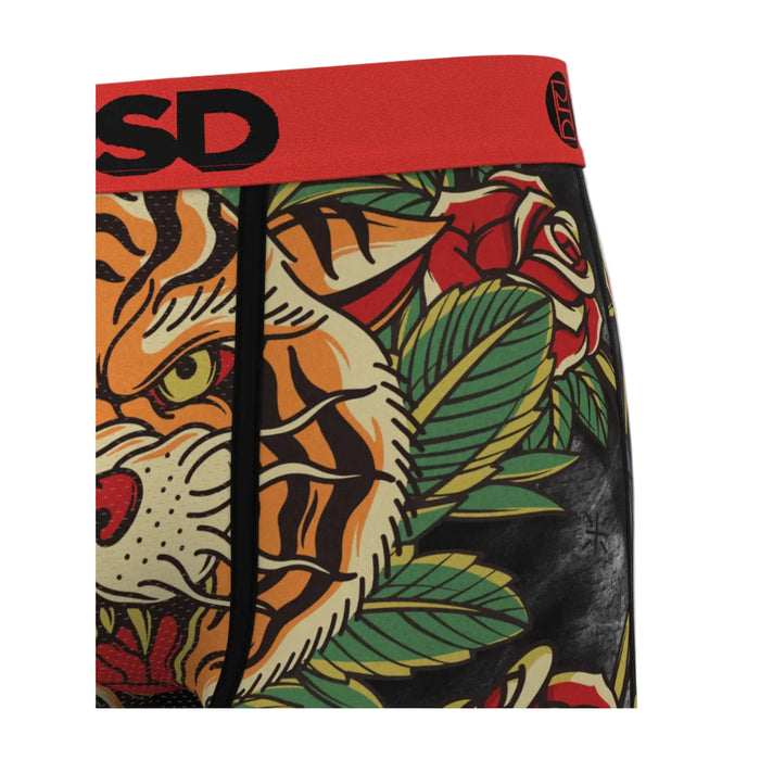 PSD Men's Multicolor Tiger Strength Boxer Briefs Extra Large Underwear - 425180070-MUL-XL