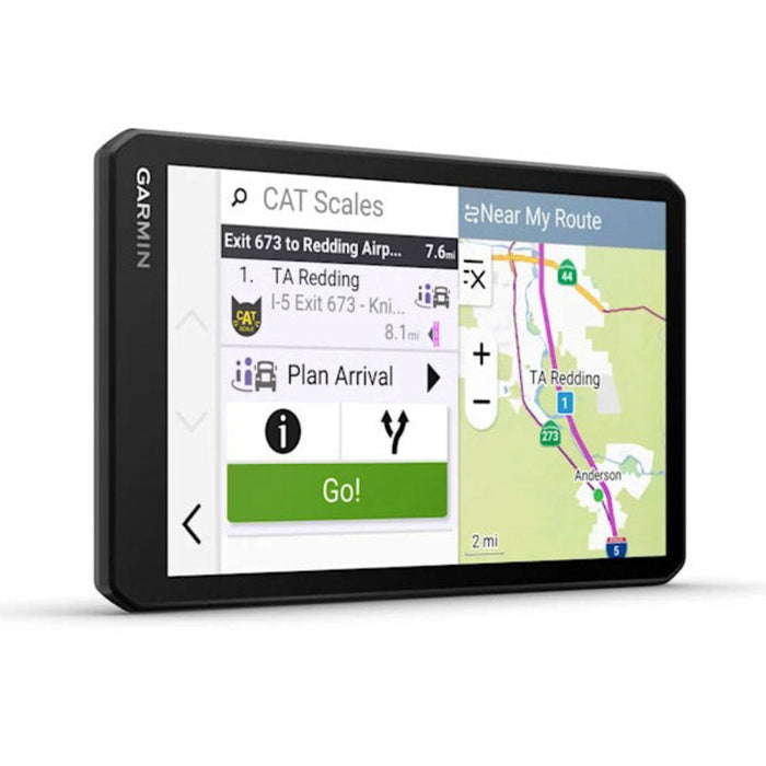 Garmin dezl OTR720 Unisex Black Custom Truck Routing Satellite Imagery Wind Speed Community-Shared Loading Docks & Parking Availability Large 7-Inch GPS Navigator - 010-02924-00