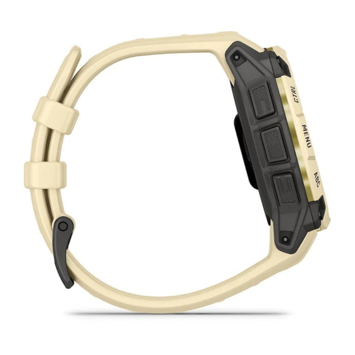 Garmin Unisex Citrine With Citrine Band 45 MM AMOLED Display Built-in Flashlight Alpine Rush Collection Limited Edition Color Instinct® 3 Rugged Outdoor GPS Smartwatch - 010-02936-02