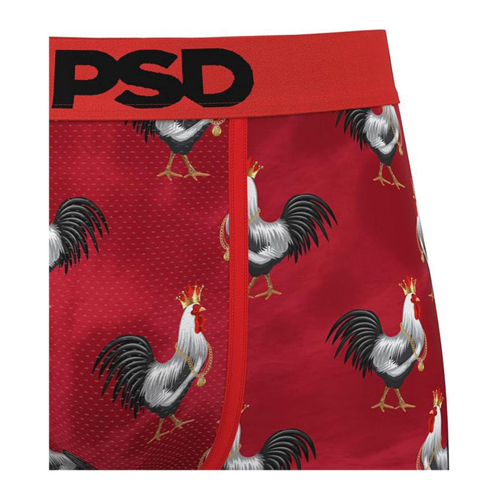 PSD Men's Multicolor Cocky Af Red Boxer Briefs Small Underwear - 324180126-MUL-S