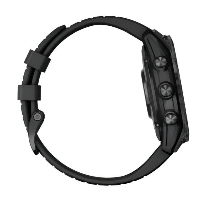 Garmin fēnix 7 Pro Men's Black Built-in Flashlight Solar Charging Capability Solar Edition (No Wi-Fi) Multisport GPS Smartwatch - 010-02777-02