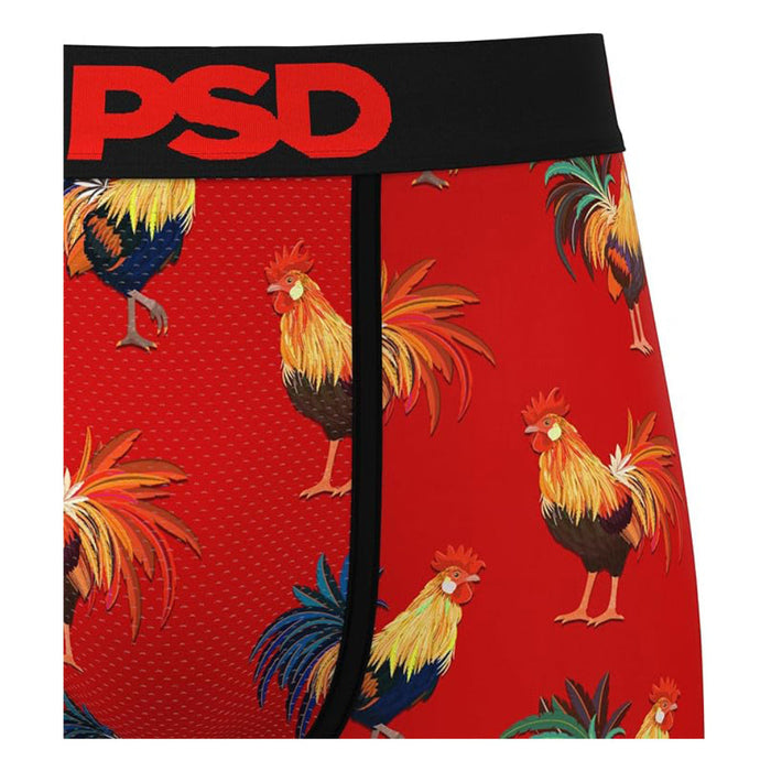 PSD Men's Multicolor Cocky Flock Boxer Briefs Small Underwear - 125180087-MUL-S