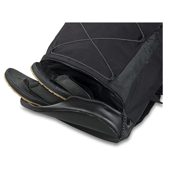 Dakine Unisex Black Mission Surf Dlx Wet/Dry Pack 40L One Size Backpack - 10003706-BLACK