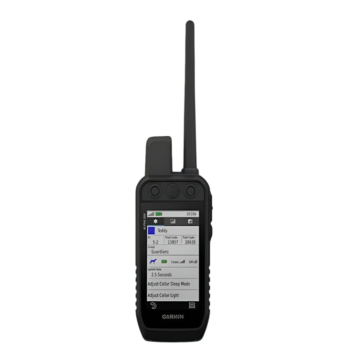Garmin Alpha 200 Handheld Black Simple Accessible And Fast Tracking And Training For Your Dogs Sunlight Readable 3.5" Capacitive Touchscreen - 010-02616-50