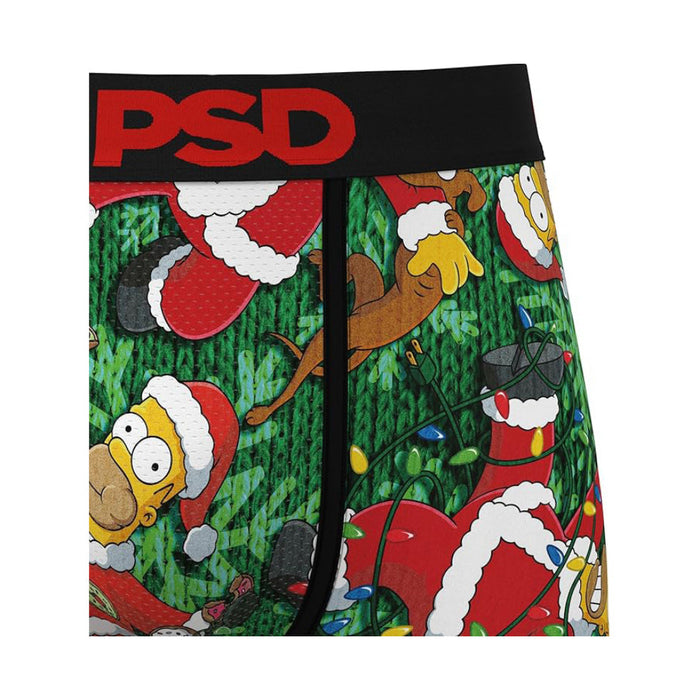PSD Men's Multicolor Simpsons Boxer Briefs Extra Large Underwear (Knit) - 424180021-MUL-XL