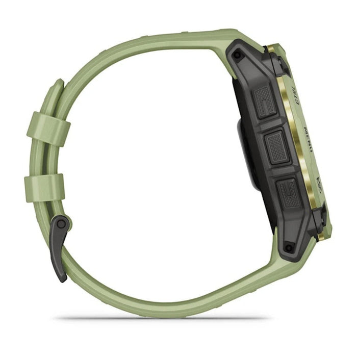 Garmin Unisex Fern Green With Fern Green Band 50 MM AMOLED Display Built-in Flashlight Alpine Rush Collection Limited Edition Color Instinct® 3 Rugged Outdoor GPS Smartwatch - 010-03020-02