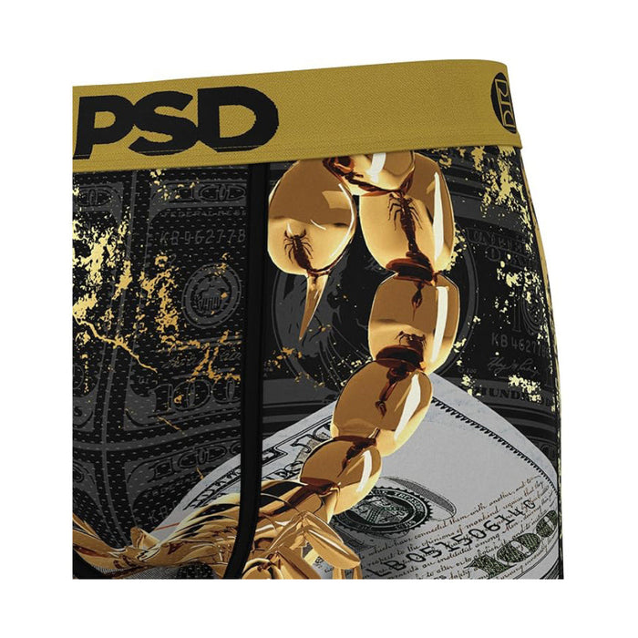 PSD Men's Multicolor Gold Scorp Boxer Briefs Medium Underwear - 125180060-MUL-M