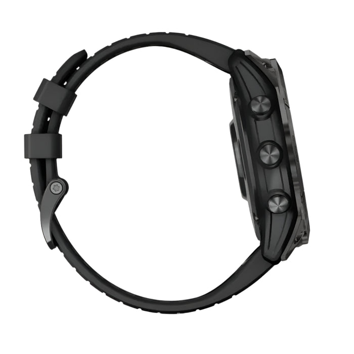 Garmin Men's Black Built-in Flashlight Solar Charging Capability Fēnix 7X Pro Solar Edition (No Wi-Fi) Multisport GPS Smartwatch - 010-02778-02