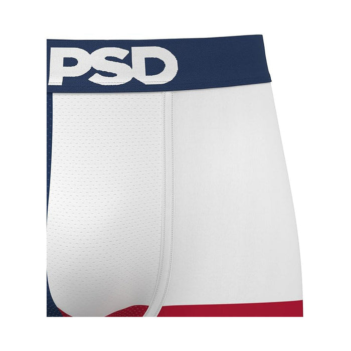 PSD Men's Multicolor Texas 7 Inch Inseam Moisture-Wicking 4-Way Stretch Boxer Briefs Small Underwear - 424180122-MUL-S