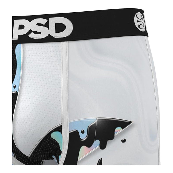 PSD Men's Multicolor Playboy Slick Mid Length Boxer Briefs Extra Large Underwear - 425180120-MUL-XL