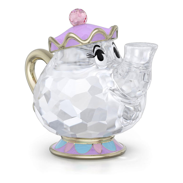 Swarovski Crystal Collectible Figurine Beauty and The Beast Mrs. Potts for Home Decor - 5714992