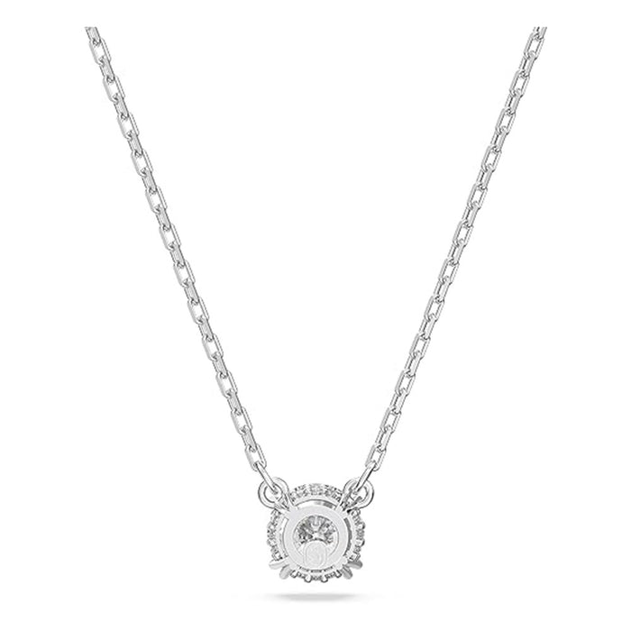 Swarovski Women's White Crystals on a Rhodium Finish Setting Constella Pendant Necklace - 5636706