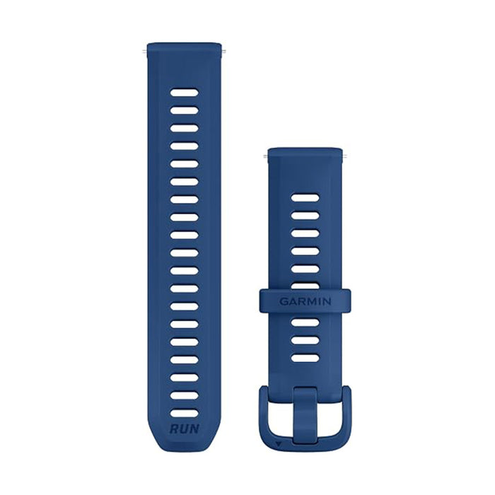 Garmin Unisex Tidal Blue Silicone 20 MM Quick Release Watch Band - 010-11251-BF