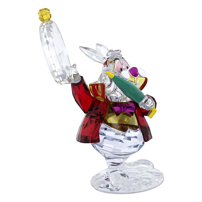 Swarovski Unisex Crystals Alice in Wonderland White Rabbit For Home Decor - 5670229