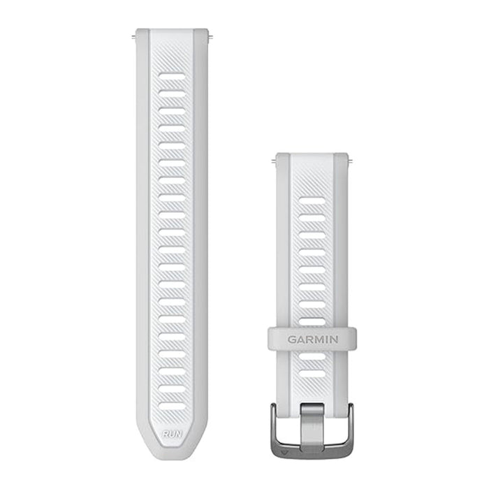 Garmin Unisex Mist Grey/Whitestone Silicone 20 MM Quick Release Watch Band - 010-11251-AH