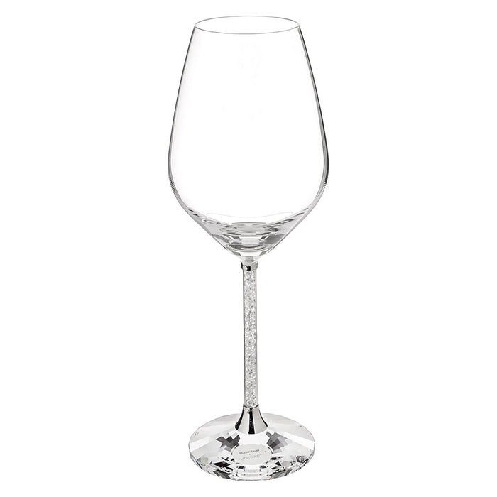 Swarovski Unisex Clear Set of 2 Crystalline Red Wine Glasses - 1095948