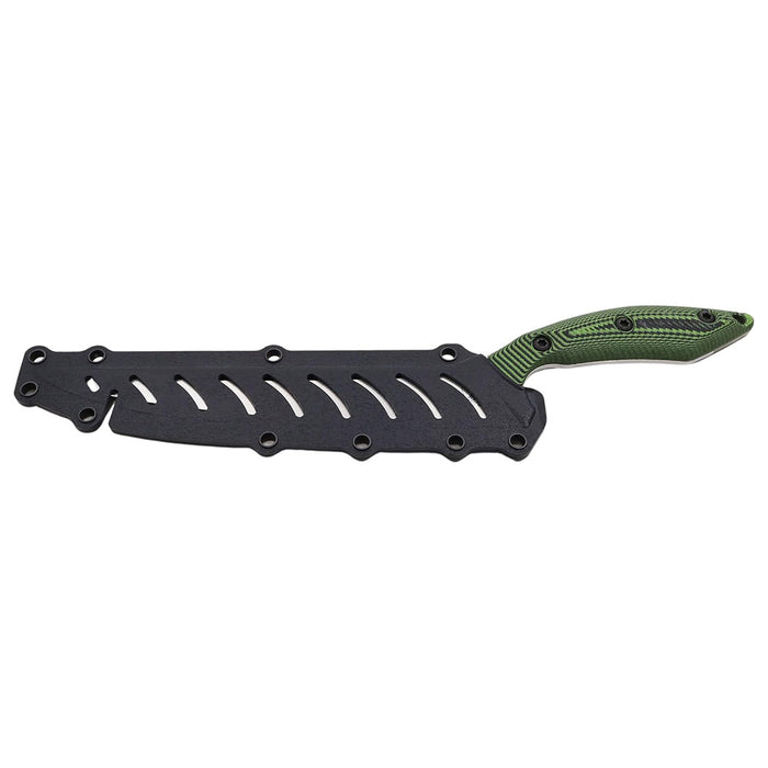 White River	Green & Black G-10 Handle Silver Knives CPM S35VN Stainless Steel Blade Knife - WRSUF8-GGB