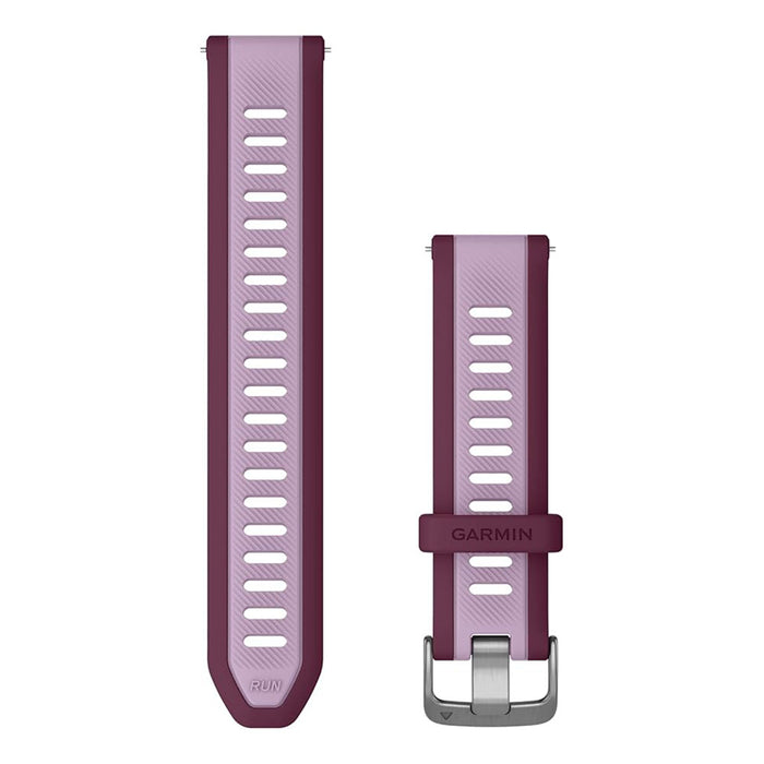 Garmin Unisex Berry/Lilac Silicone 20 MM Quick Release Watch Band - 010-11251-AK